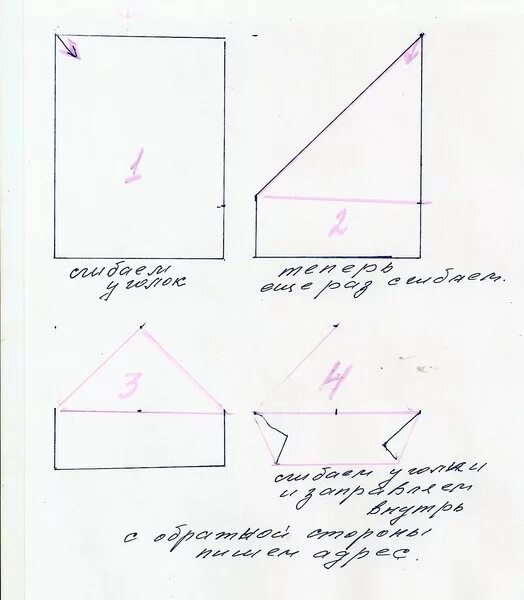 Фронтовой треугольник схема. Складывание письма треугольником. Треугольный конверт из бумаги. Как свернуть письмо.