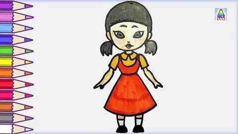 Игра нарисуй куклу