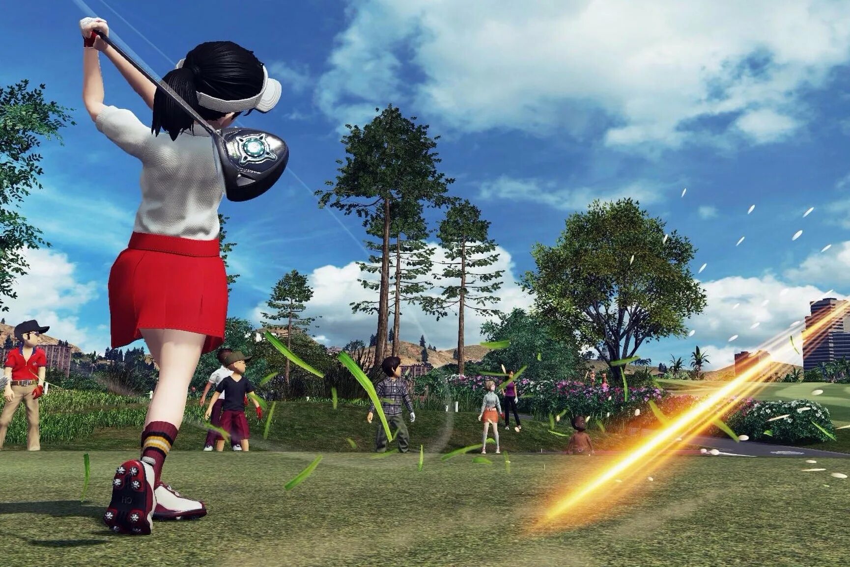 Everybody s world. Everybody's Golf VR. Симулятор гольфа ps4. Everybody s Golf ps4. Everybody’s Golf (PS Vita).