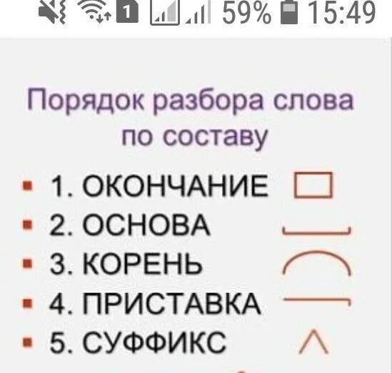 По составу розоватый 3 класс разобрать слово