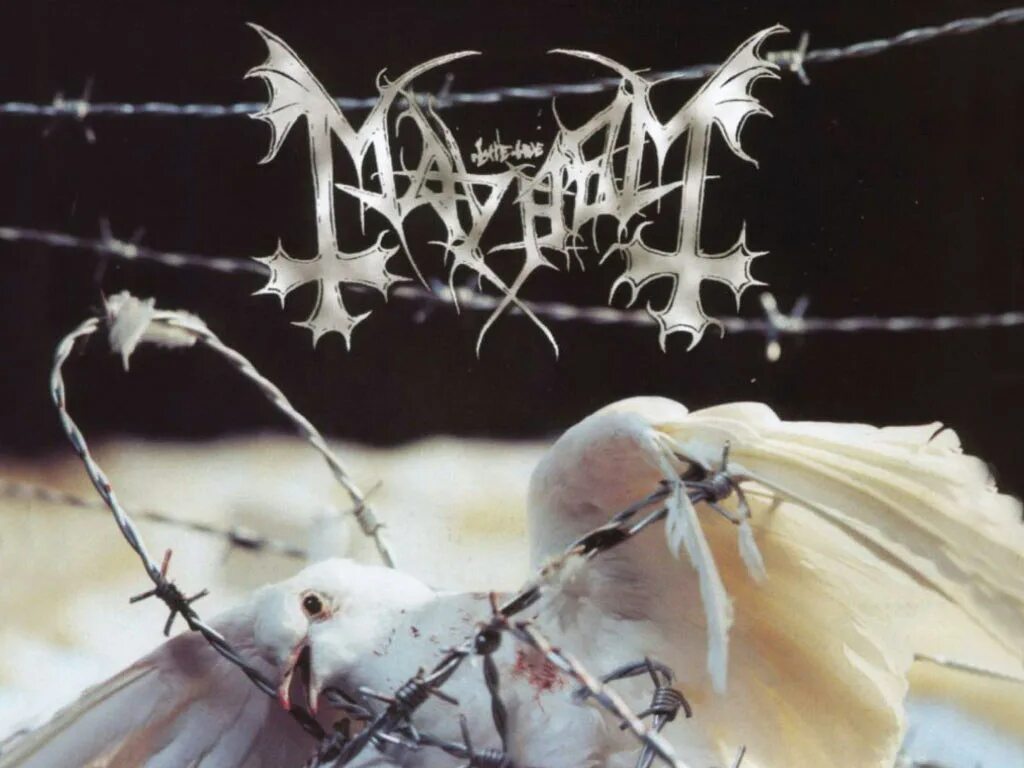 Mist might mayhem. Обложки альбомов группы Mayhem.
