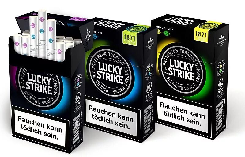 Лаки страйк с кнопкой. Лаки страйк ментол. Сигареты лаки страйк Дабл клик. Lucky Strike сигареты с капсулой зеленой. Лаки страйк сигареты с 2 кнопками.