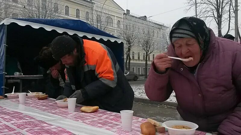 Работа с лицами бомж