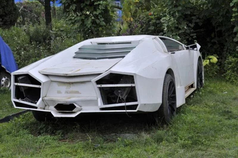 Как оформить самодельный автомобиль