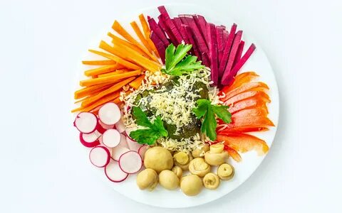 Vegetable plate