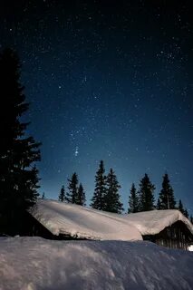 Крыша небо снег