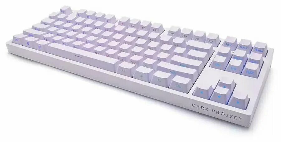 Клавиатура Dark Project KD87A White Gateron Red - купить в интернет-магазине по 