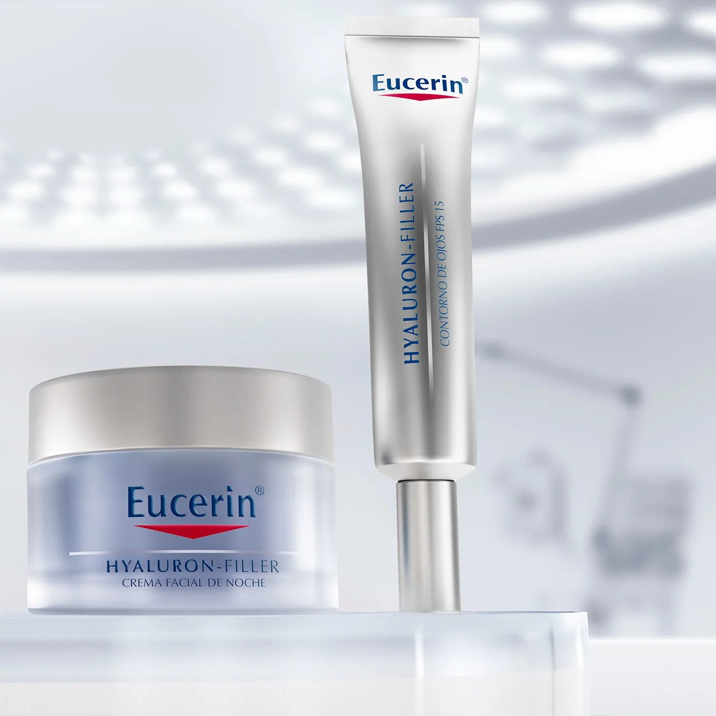 Eucerin 15. Eucerin косметика. Эуцерин набор кремов. Eucerin двухкомпонентный.