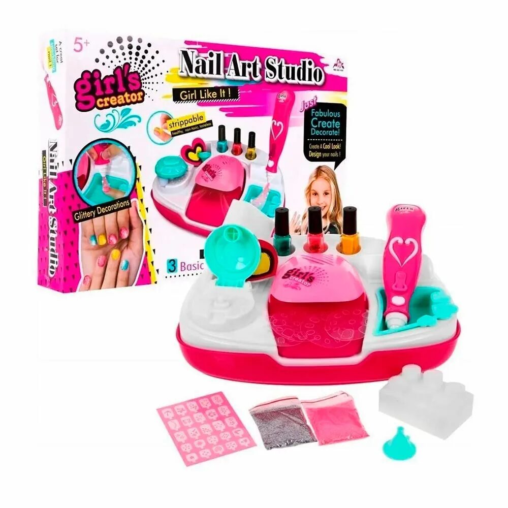 Детский набор для маникюра "nail glam salon" "essa toys". Koiko nail art pens детский маникюрный набор. Koiko nail art pens детский маникюрный набор. Набор для ногтей для детей. Маникюрный набор с сушкой для ногтей.