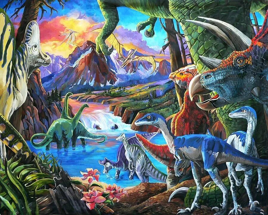 Джен Грин "мир динозавров". Динозавры. Красивые динозавры. Динозавры картинки. Урок мир динозавров