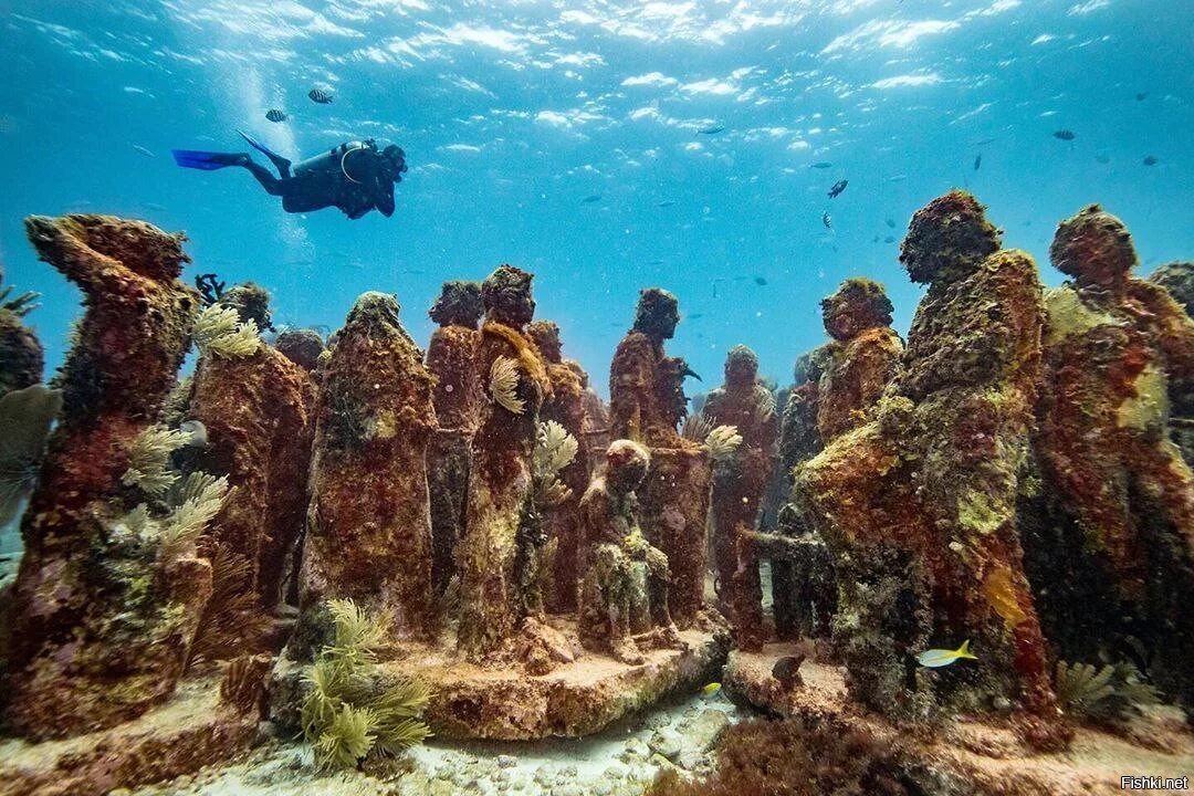 Cancun underwater museum
