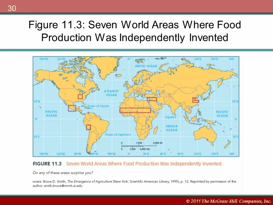 In most areas of the world. World areas.