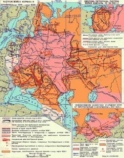 Разгром войск юденича