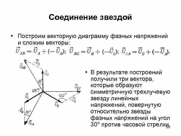 Векторная диаграмма напряжений трехфазной цепи. Векторная диаграмма трехфазных токов. Как построить векторную диаграмму тока. Как построить векторную диаграмму цепи.