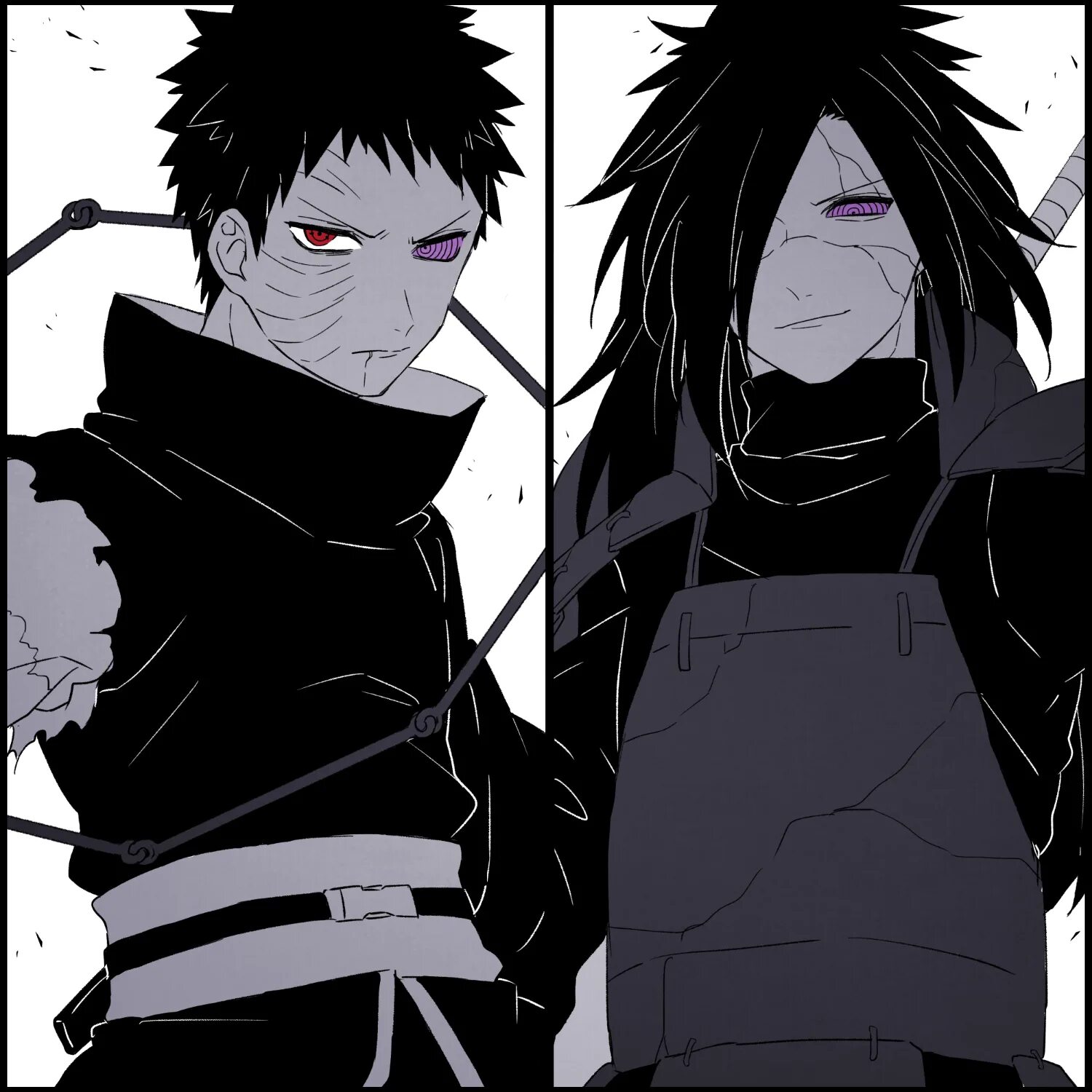 Фф наруто учиха. Клан Учиха Обито. Изуна Учиха. Izuna Uchiha Art. Обито Учиха и Саске.