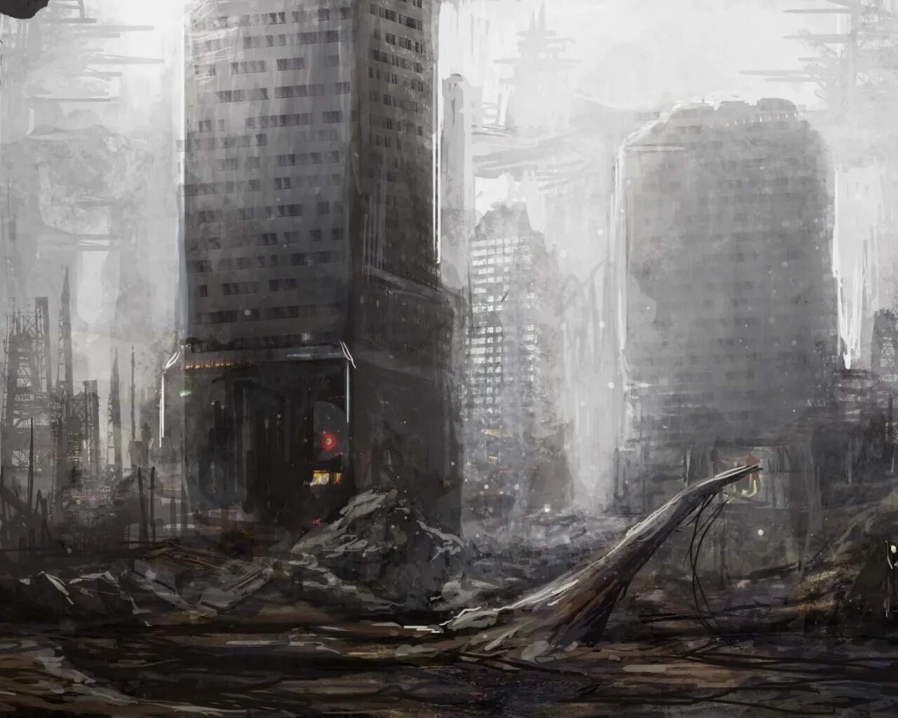 Пейзажи постапокалипсиса. Ruined city. Постапокалипсис город. Разрушенный город вид сверху. Разрушенный город вид сверху.