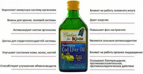 Рыбий жир для организма