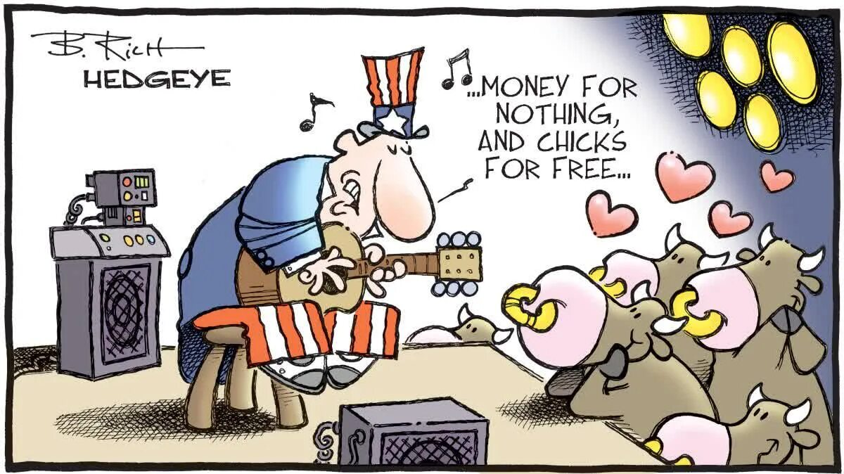 The money for that and. Money for nothing. money for nothing dog.