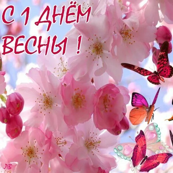 Доброе утро с 1 днем весны картинки. С 1 днем весны. с первой пятницей весны открытки.