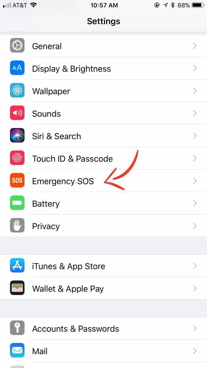 How to open settings