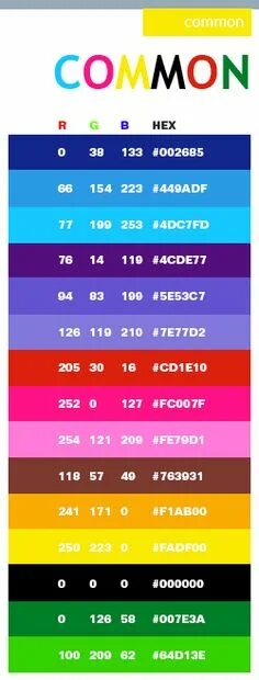 Common color