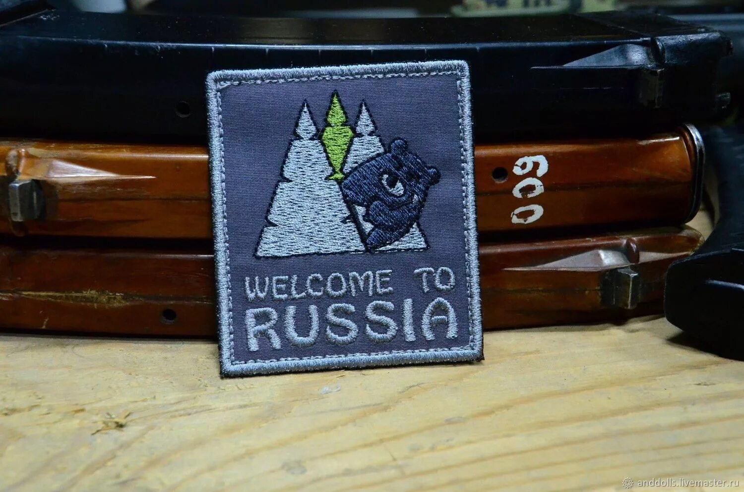 Вел ком рф. Нашивка добро. Шеврон Welcome to Russia. Патч добро пожаловать в Россию. Welcome to Russia медведь.