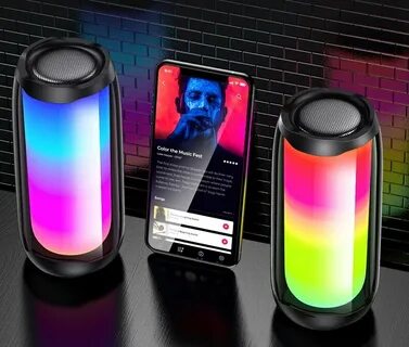 Колонка светомузыка bluetooth