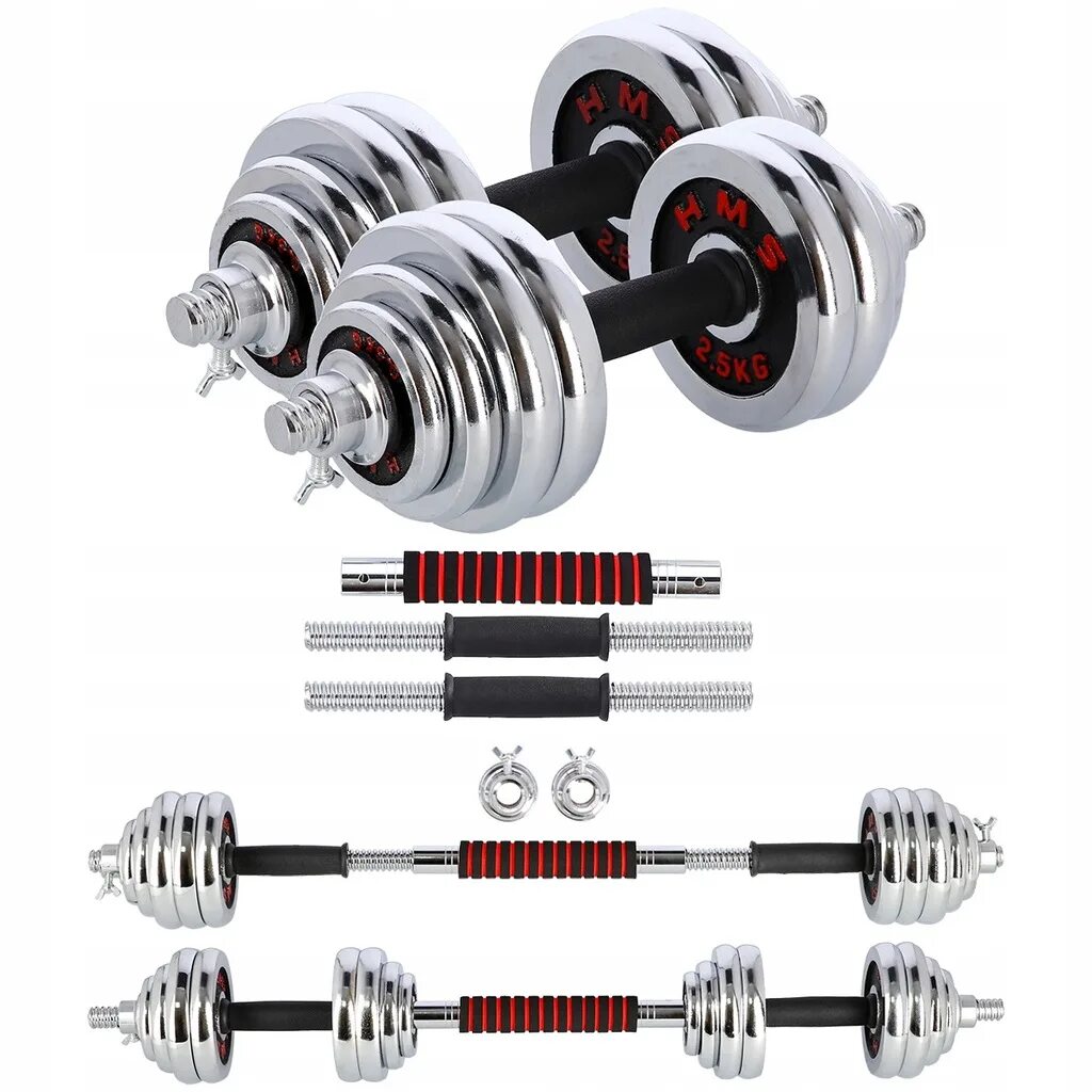 Гантели с грифом в кейсе 30 кг. Набор гантель 30 kg Chrome Dumbbell. Fitness STC 50 HMS набор гантель штанга. Гантели гриф 30 кг.