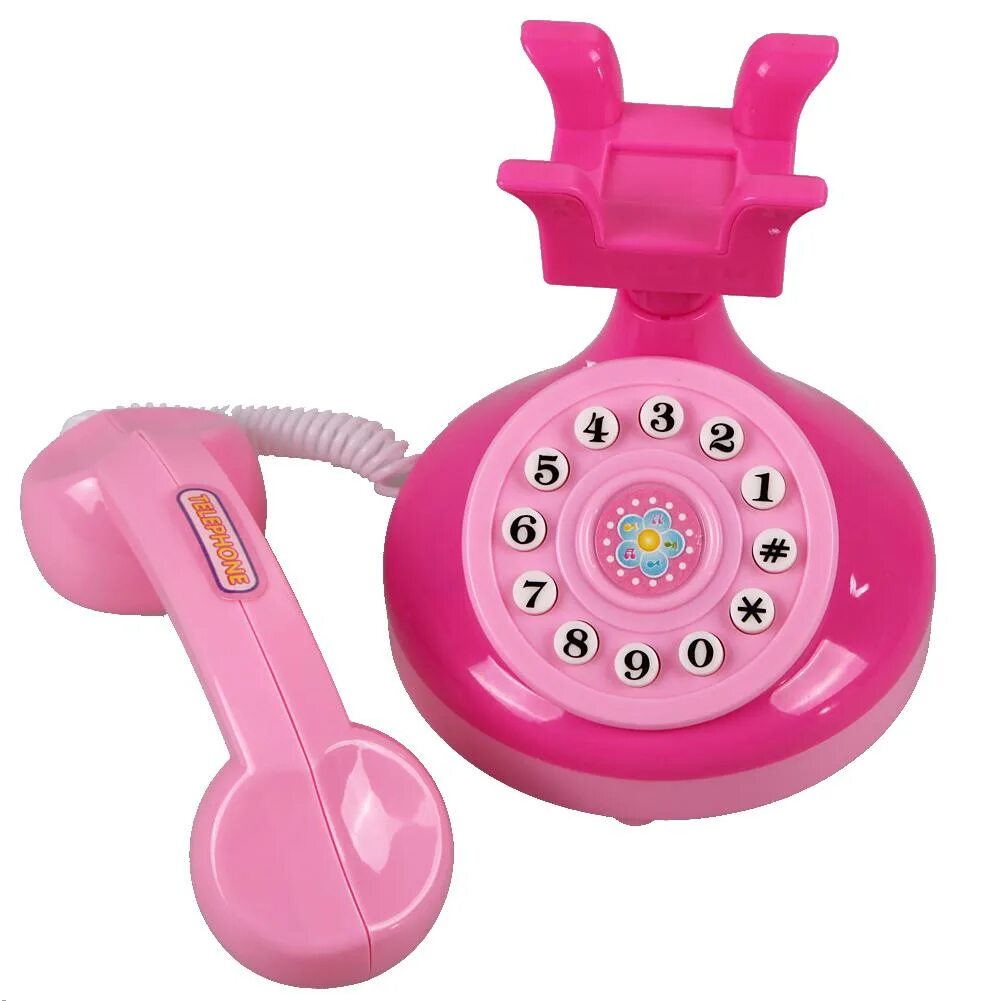 Розлвая игрушка для девл. Розовые игрушки для детей. Розовый телефон. Девочка с телефоном.