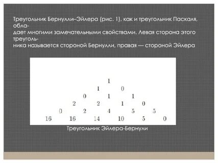 Эйлеров треугольник
