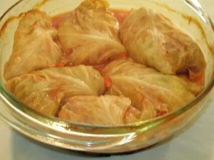 Калорий в голубцах с мясом