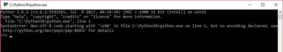 Syntaxerror non ascii