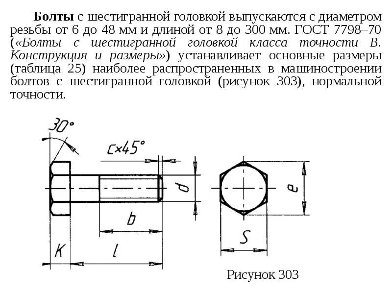 Какой длины болт. Болт 6х30 ГОСТ 7798-70. Болт м30 ГОСТ 7798. Болт ГОСТ 7798-70 чертеж. Болт м10 ГОСТ 7798-70 Размеры чертеж.