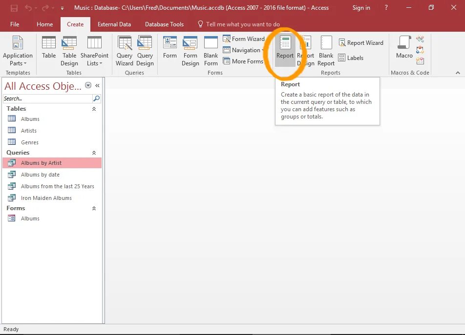 Microsoft access 2016. Отчеты MS access. Область навигации в access. Access 2016 БД. Reports access