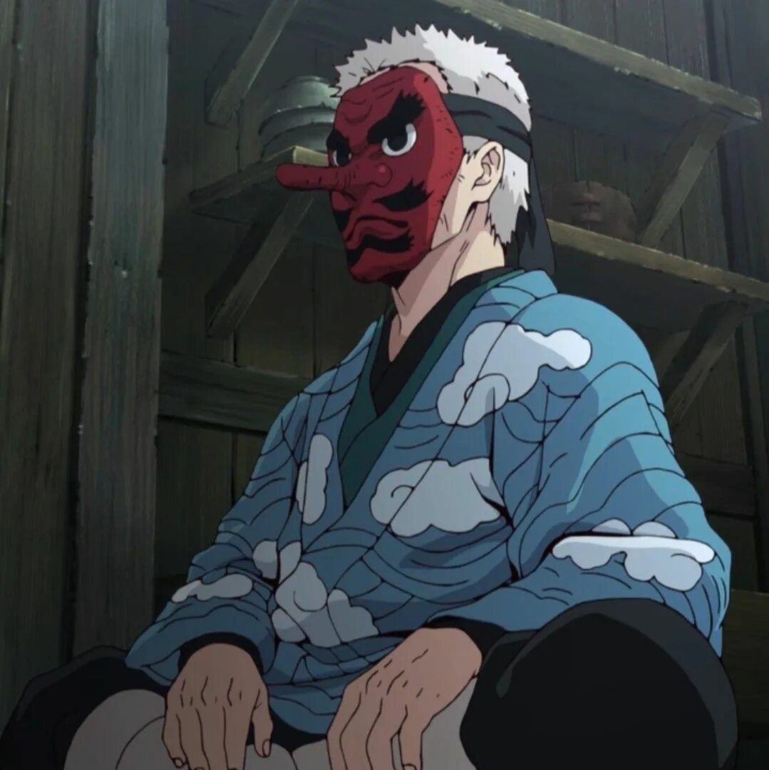 Как выглядит лицо урокадаки без маски Demon Slayer: Kimetsu no Yaiba Episode 6 A Friend to All Humans I drink and