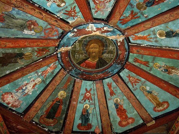 Церковь покрова пресвятой богородицы кижи. Кижский погост иконостас. Иконостас преображенской церкви в кижах. Кижи музей иконы. Храм преображения господня кижи роспись.