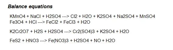 Реакция hcl fes