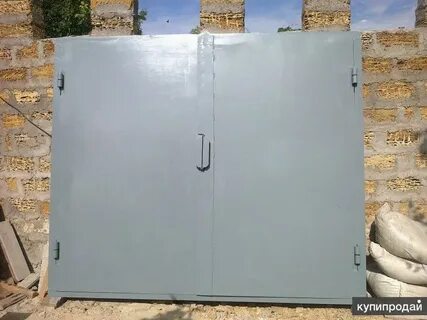 Ворота для гаража бу