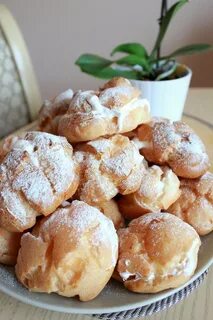 Домашнее заварное печенье