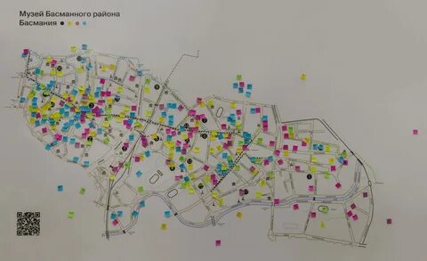 Карта москвы басманный