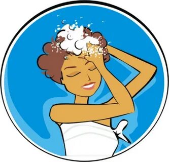 I wash my hair it snow