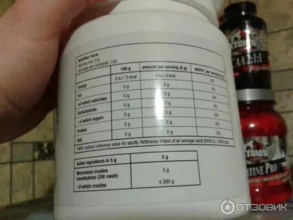 Состав креатина