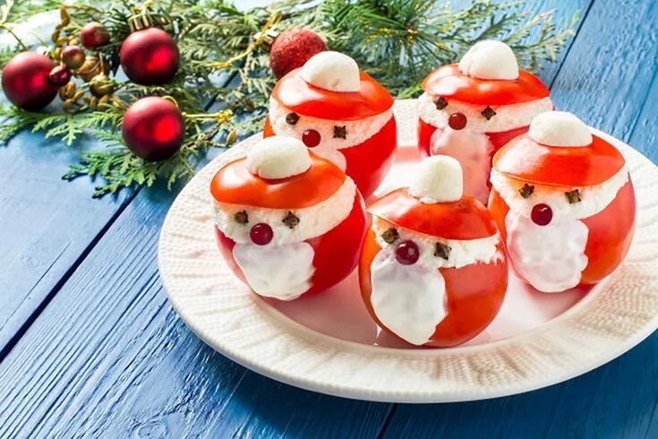 Новогодние закуски - пошаговый рецепт с фото (74032 просмотра)
