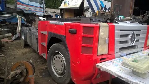 Разборка рено магнум