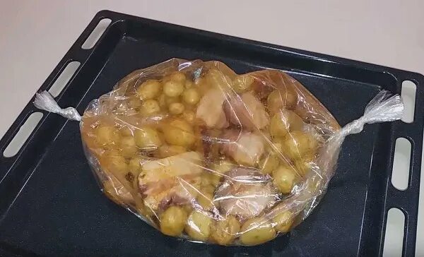 Картопля у пакеті для запікання Receta