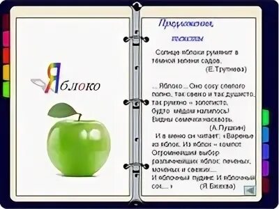 Яблоко лексическое значение