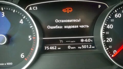 Неисправность пневмоподвески туарег