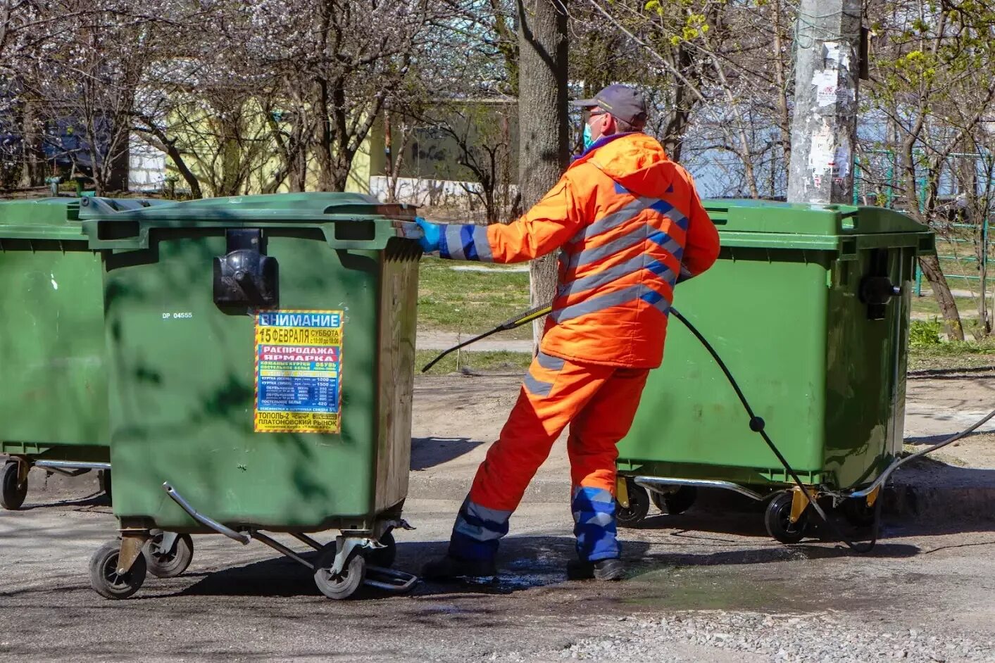 Размер площадки для сбора отходов Da-Elektrika.ru