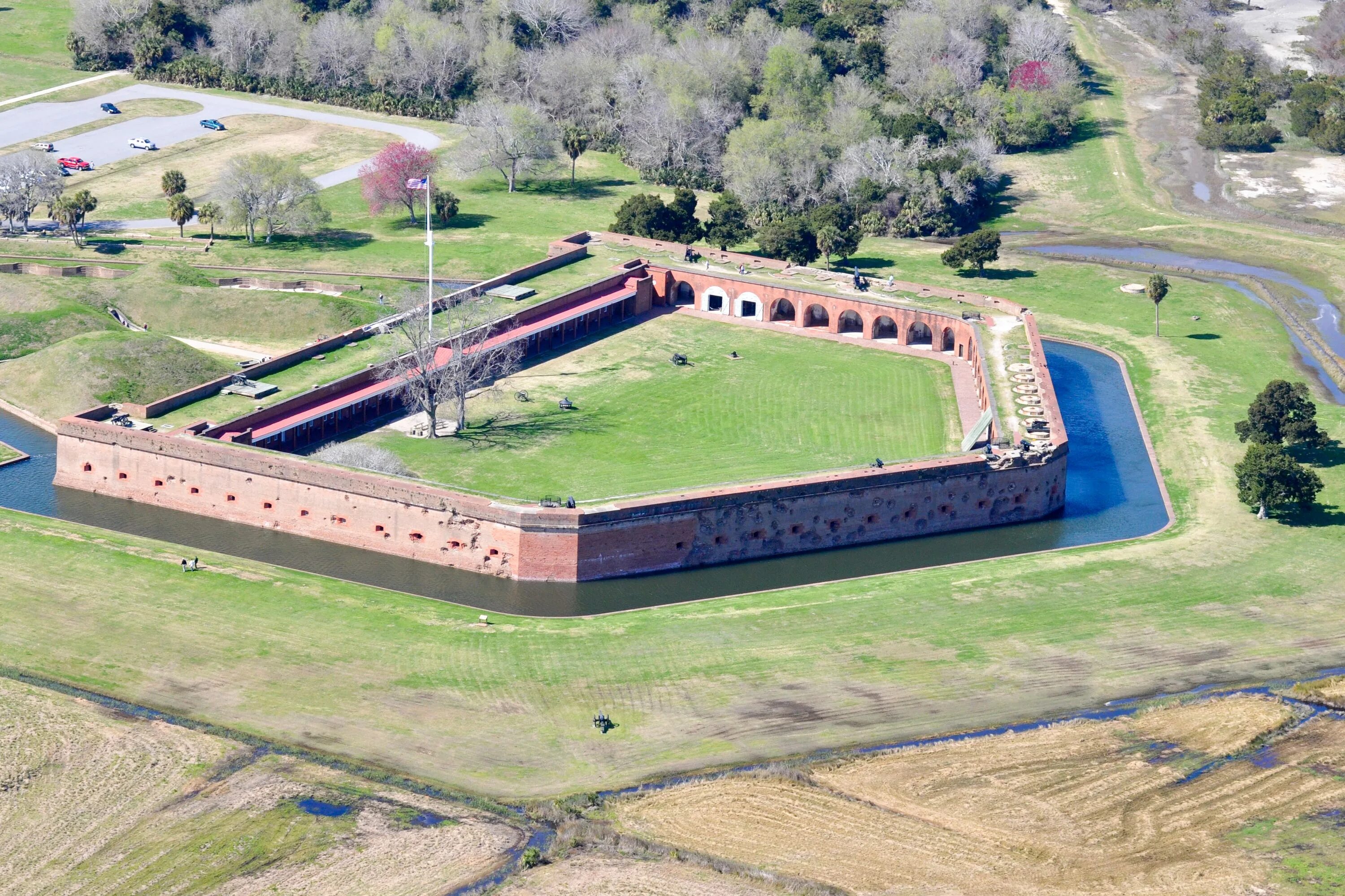 The fortress built in