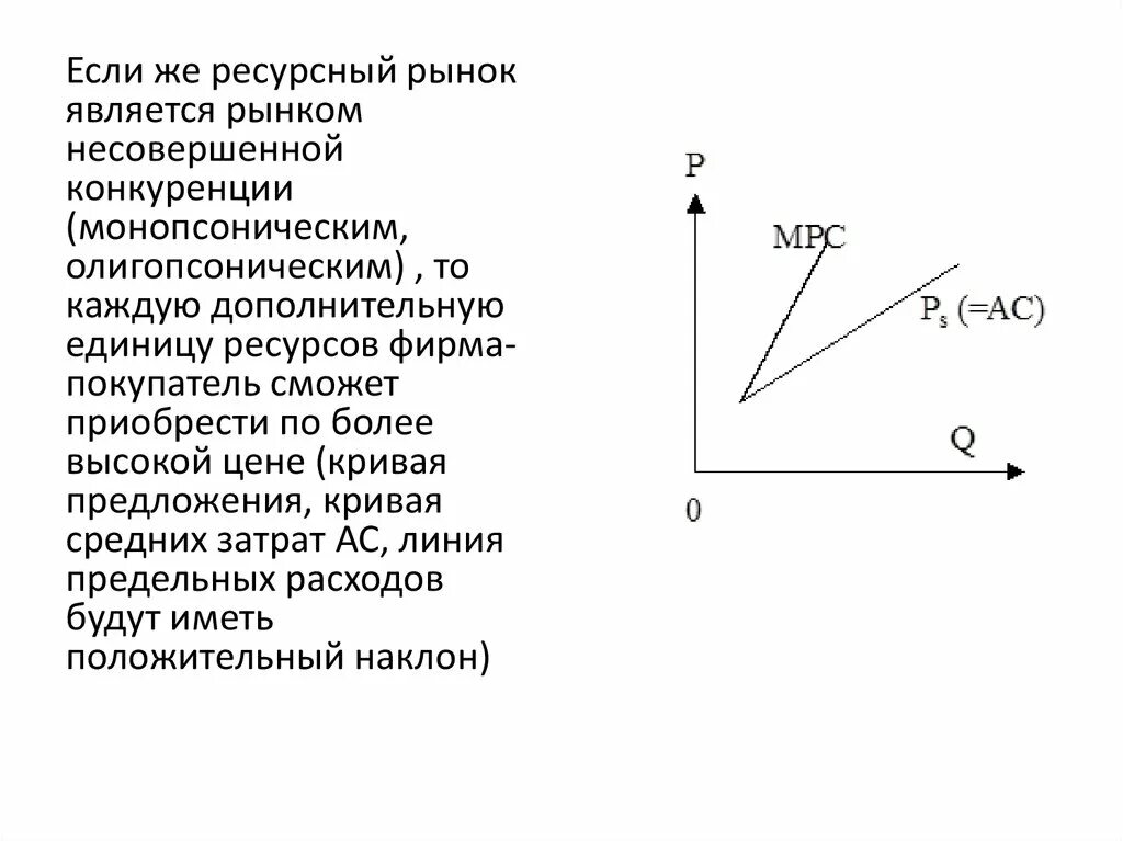 Рынок несовершенной конкуренции. Спрос на рынке несовершенной конкуренции. Ресурсным рынком является. Спрос производителя на фактор несовершенной конкуренции. К производителям на рынке относятся